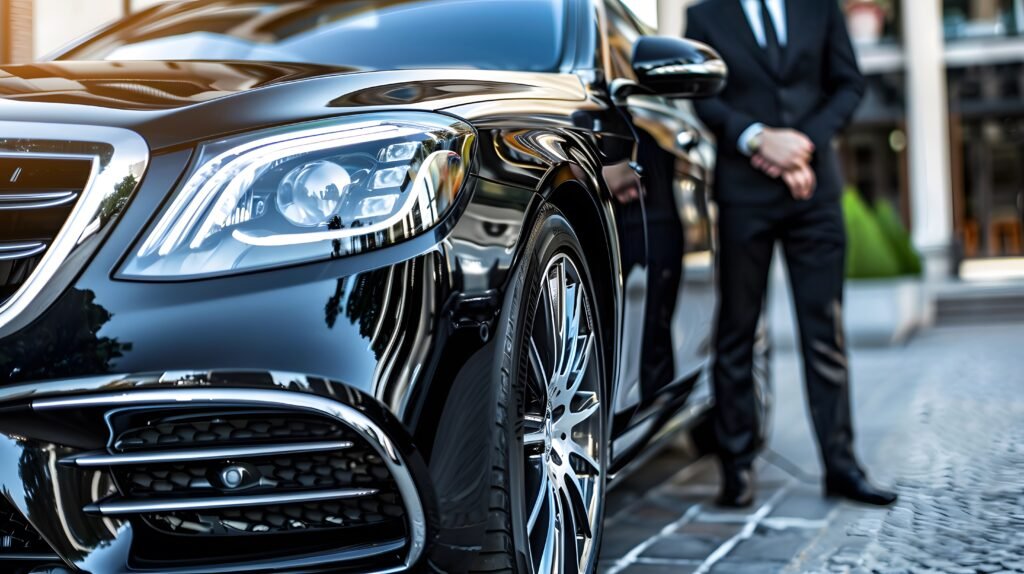 Transfert aéroport avec chauffeur privé à Monaco – confort et ponctualité
